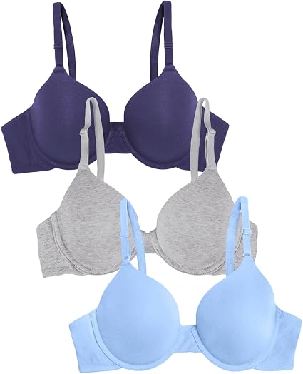 Fruit Loom Womens Multi Bras T Shirt